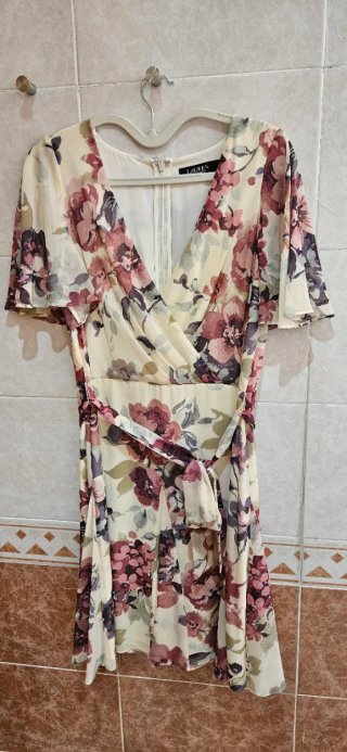 Vestido Ralph Lauren floral talla S