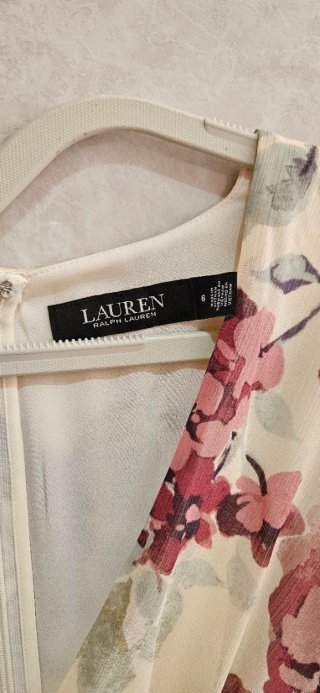 Vestido Ralph Lauren floral talla S