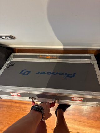 Pioneer DJM-350 Mesa de Mezclas con funda maleta