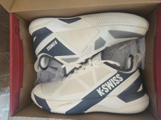 Zapatillas K-Swiss Padel Hombre Azul/Blanco