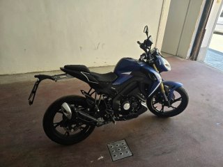 Keeway RKF 125 Naked Azul mate