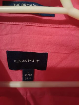 Camisa Gant Rosa Talla L
