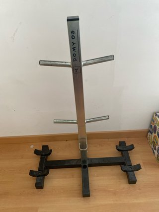 Soporte para discos de pesas
