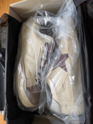 Golden Goose Sneakers Beige/Oro
