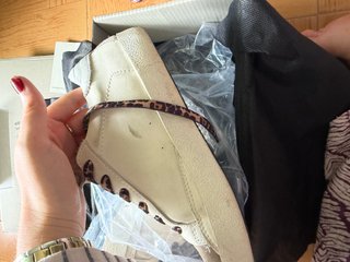 Golden Goose Sneakers Beige/Oro