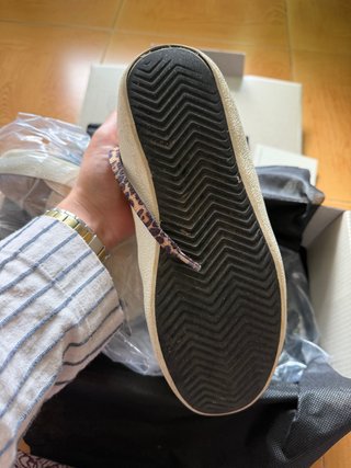 Golden Goose Sneakers Beige/Oro