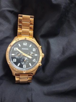 Reloj Fossil Dorado Caballero