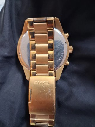 Reloj Fossil Dorado Caballero