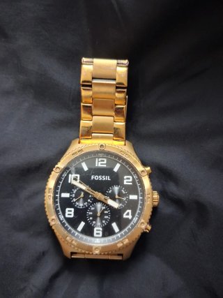 Reloj Fossil Dorado Caballero