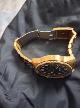 Reloj Fossil Dorado Caballero