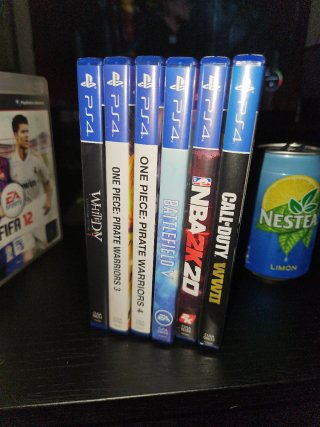 Juegos PS4: FIFA 12, NBA 2K20, Call of Duty WWII