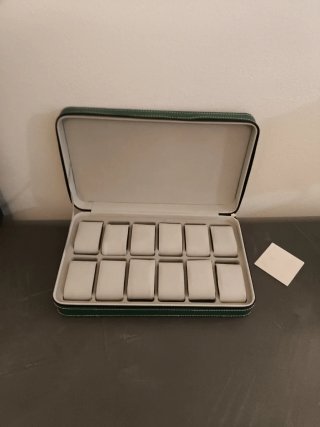 Custodia portaorologi 12 posti