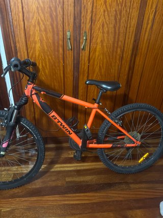 Bicicleta B'Twin Naranja
