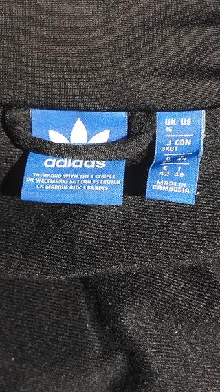 Adidas Originals Giacca Vintage Nera