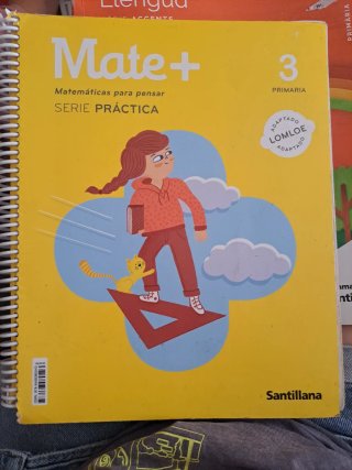 Libro matemáticas 3°primaria