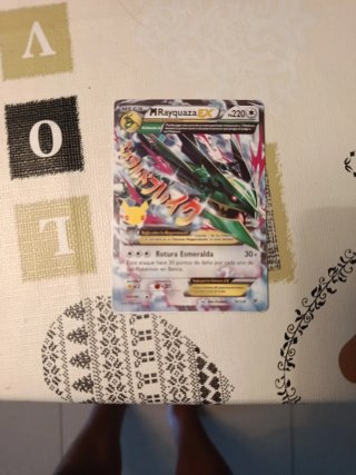 Carta Pokémon Mega Rayquaza EX