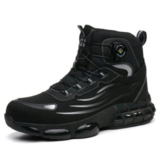 Botas de seguridad altas negras