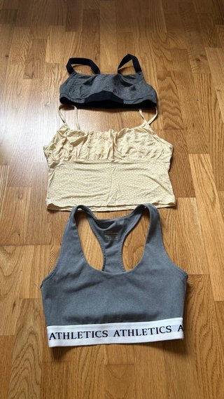 Conjunto 3 Tops Talla XS