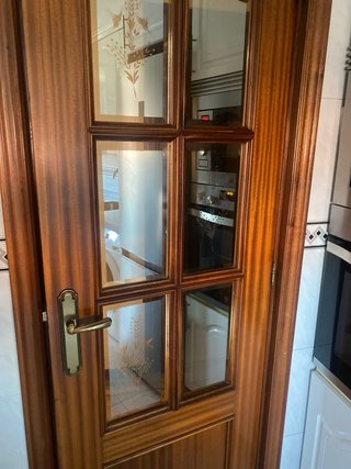 Puertas de madera maciza