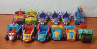 Coches SuperZings - Lote 12 coches.
