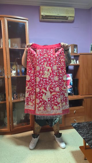 Traje Chino Tradicional Qun Kua / Xiuhe Fu