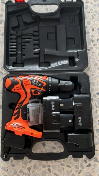 Taladro Inalámbrico 14.4V con Accesorios