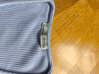 Top fruncido Pull&Bear azul Talla M