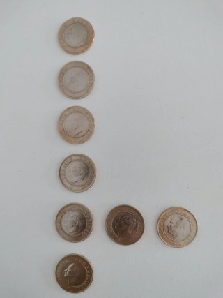 Monedas de 1 Lira Turca (2009-2015)