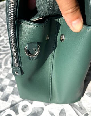 Borsa a mano verde David Jones