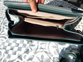 Borsa a mano verde David Jones
