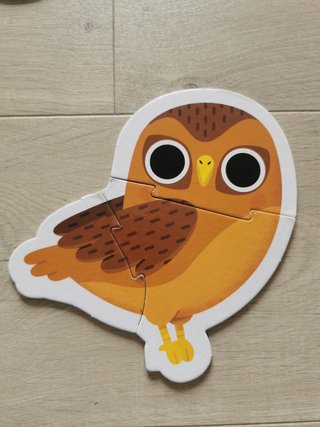 Puzzle infantil animales bosque Clementoni