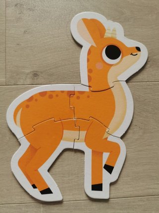 Puzzle infantil animales bosque Clementoni