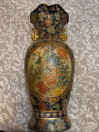 Jarrón Chino Grande Porcelana 62cm