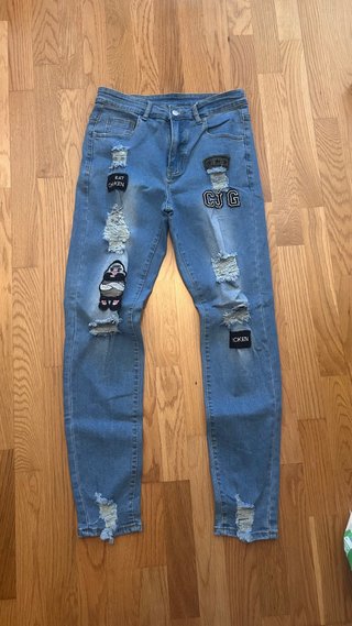Vaqueros elásticos nuevos Talla S