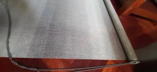 2 Tende a rullo grigie 200 cm di larghezza