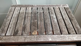 Carro de cocina exterior con ruedas