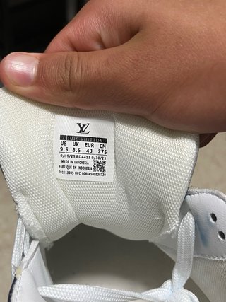 Zapatos Louis Vuitton Azules y Blancos