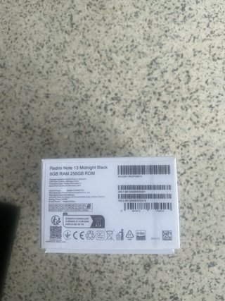 Xiaomi Redmi Note 13 256GB Negro