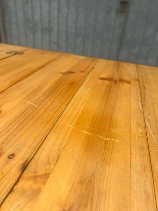 MESA MADERA ESTILO INDUSTRIAL M&M