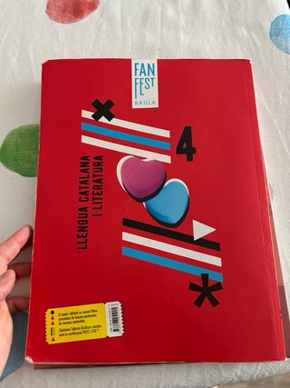 Llengua catalana i literatura, 4 Secundària, Fa...