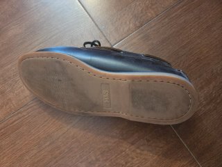 Zapatos náuticos piel marrón oscuro T44