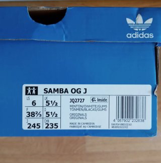 Zapatillas Adidas Samba OG J