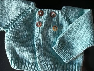 Rebeca unisex tejida a mano