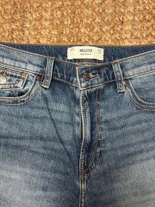Pantalón Hollister Baggy Bootcut Nuevo