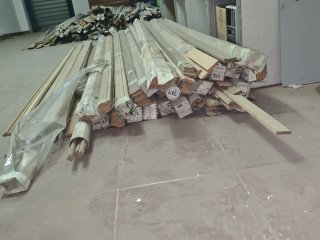 Marcos y jambas de madera