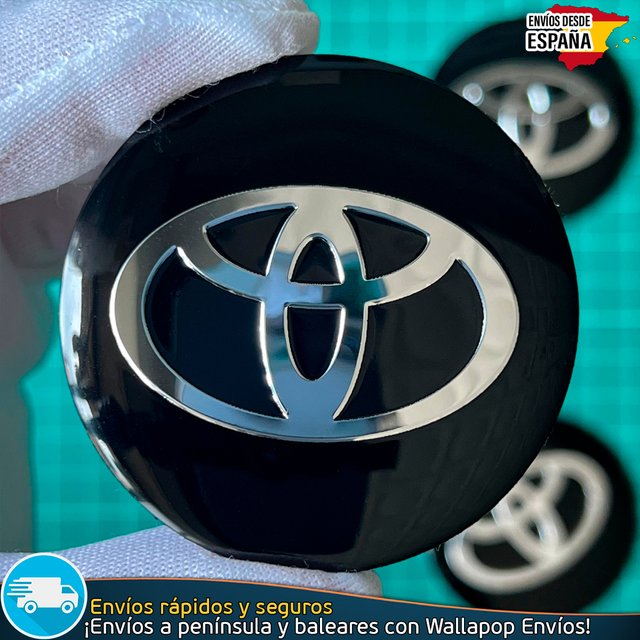 Emblema Toyota 56mm Tapacubos Centro Tapas Llantas