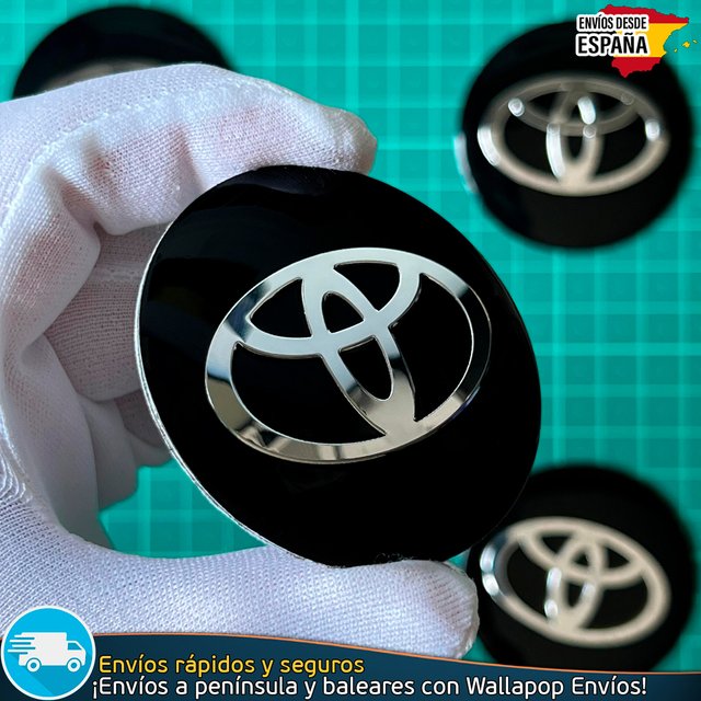 Emblema Toyota 56mm Tapacubos Centro Tapas Llantas