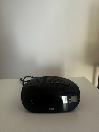 Radio despertador JVC