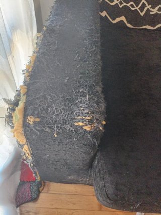 Sofá Chaise Longue Negro