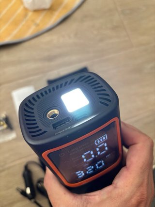 Inflador Coche/Moto/Bici Batería 6000 mAh